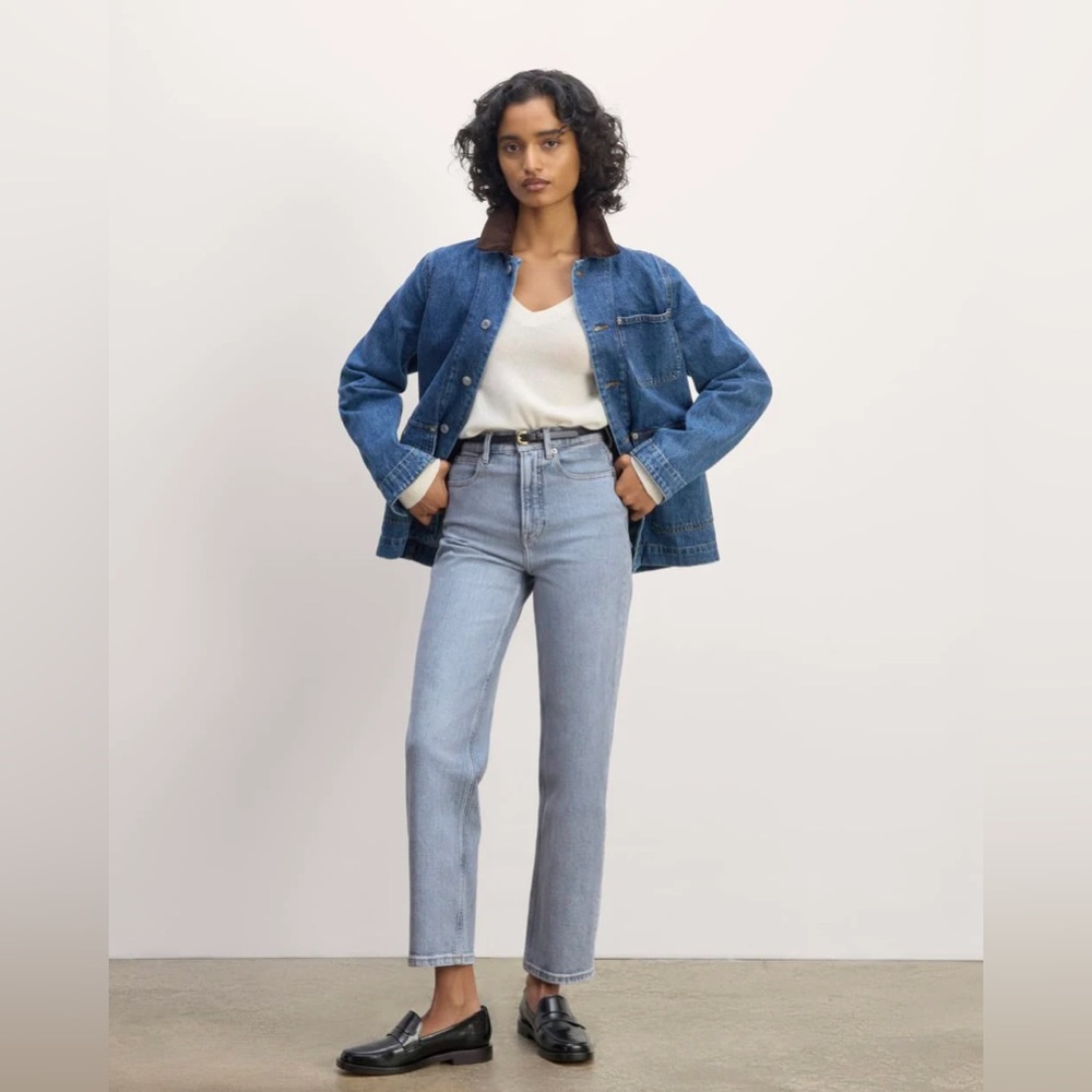 NWOT Everlane The Way High Jeans in Salt Water Size 28R